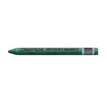 Caran d'Ache Neocolor II Water-Soluble Wax Pastels – Artist 84 Professional Shades - 229 Dark Green