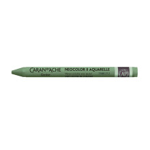 Caran d'Ache Neocolor II Water-Soluble Wax Pastels – Artist 84 Professional Shades - 212 Oxide Green