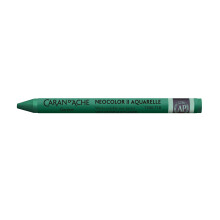 Caran d'Ache Neocolor II Water-Soluble Wax Pastels – Artist 84 Professional Shades - 710 Phthalocyanine Green