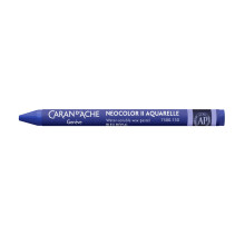Caran d'Ache Neocolor II Water-Soluble Wax Pastels – Artist 84 Professional Shades - 130 Royal Blue