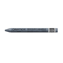 Caran d'Ache Neocolor II Water-Soluble Wax Pastels – Artist 84 Professional Shades - 007 Dark Grey