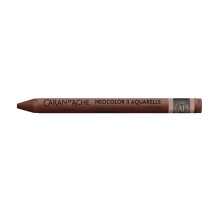 Caran d'Ache Neocolor II Water-Soluble Wax Pastels – Artist 84 Professional Shades - 069 Burnt Sienna