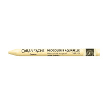 Caran d'Ache Neocolor II Water-Soluble Wax Pastels – Artist 84 Professional Shades - 521 Sahara Yellow