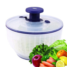 Obst cleaner spinner fruit slice bowl press salad spinner, drain basket and cleaning laundry for noodles Ref: 2546