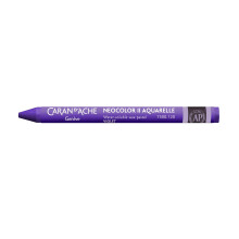 Caran d'Ache Neocolor II Water-Soluble Wax Pastels – Artist 84 Professional Shades - 120 Violet