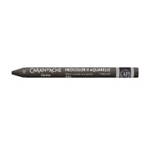 Caran d'Ache Neocolor II Water-Soluble Wax Pastels – Artist 84 Professional Shades - 407 Sepia