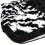 (Large) Twins Jungle  Muay thai Shorts - Black/White 3