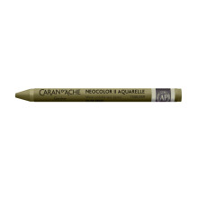 Caran d'Ache Neocolor II Water-Soluble Wax Pastels – Artist 84 Professional Shades - 039 Olive Brown