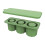 Hollow Cylinders Ice Cube Tray Convenient Ice Cube-Green L 1