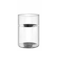 Glass Cylinders Vase Clear Glass Flower Vase for-Height 10cm