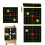 Fluorescent yellow target stickers  6inch splashes see easily 1