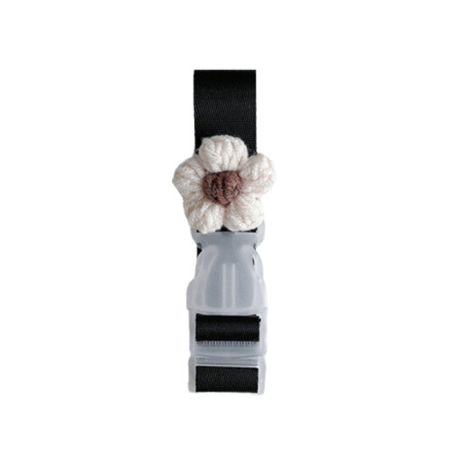 Unique Travel Accessory Baggage Strap-ecru black suitcase buckl
