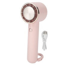 Mini Portable Fan with Cute Design, Powerful Wind Handheld and Desktop Rechargeable Battery USB Fan for Travel Outdoor Use