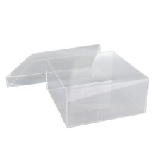 Elegante Acryl-Präsentationsständer, transparente Acrylwürfel für Ihre wertvollen Besitztümer, handgefertigte, ineinander stapelbare