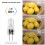 20 Pcs G4 Halogen Bulbs,20W 12V Light Bulbs 2 Pin 6
