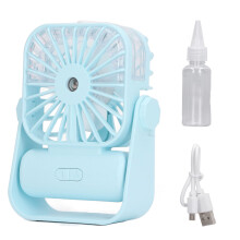 Mini-Handventilator mit USB-Ladegerät, drei Geschwindigkeitsstufen, ultraleise, faltbar – ideal für Büro, Zuhause und Reisen.