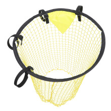 Fußballtornetztasche, Fußballnetz, Ersatz, Fußballtore, Outdoor, Trainings, Fr, Hinterhof, Ziel, Tragbar, Polyester, Gelb