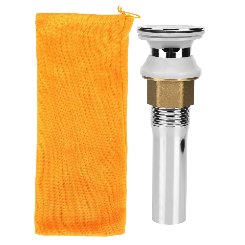 Anti-Clogging Basket Strainer For Bathroom Sinks, Spring Loaded Push Button Offers Hassle-Free Operation 9554910916209
