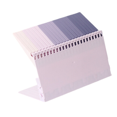 Piano Key Bookends Gradient Color Bookends Decorative-Purple