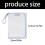 Clear PVC Folder File Organiser Water Resistant Large-Yellow 2