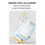 Clear PVC Folder File Organiser Water Resistant Large-Yellow 3