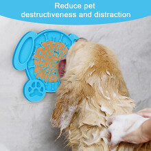 Tappetino per l'alimentazione lenta, taglia extra large, con funzione anti-ansia, senza BPA e in silicone alimentare per una cura più sicura e