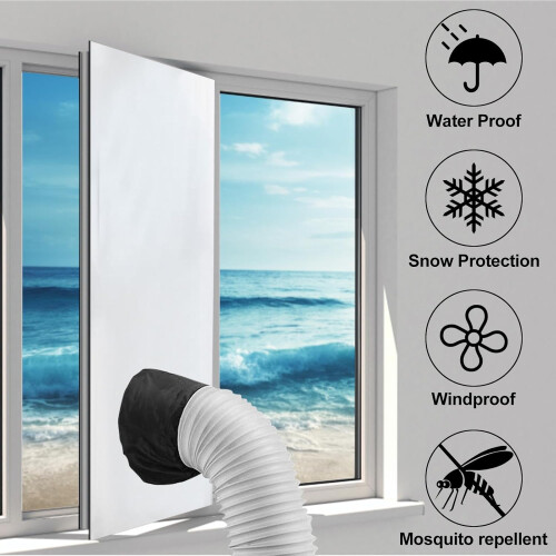 AC window ventilation set, waterproof, alternating current window sealing cloth, 3 M long 1