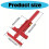 Sliding Edge Ruler Woodworking Marking Ruler Woodworking-Red 4