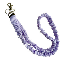 Elastic Lanyard for Badge Card Holder Key Holder Phone-Purple