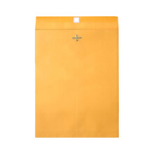 30 stuks zware kraft-enveloppen met metalen clip-10x13