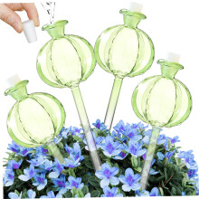 4part watering globes for plants 3x9 inch large selfwatering glass erts for interior green areas