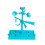 DIY Wind Vane Model STEM Toy Plastic Assemble Toy Educational 1