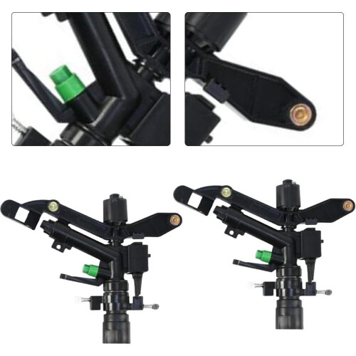 2 x adjustable nozzle for efficient cooling and dust cleaning in gardens 1