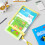 Clear PVC Folder With Handle Water Resistant Document-Yellow 5