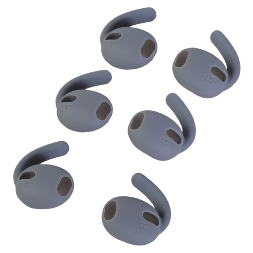 3 ensembles de coussinets d'oreille en Silicone, crochets-GL