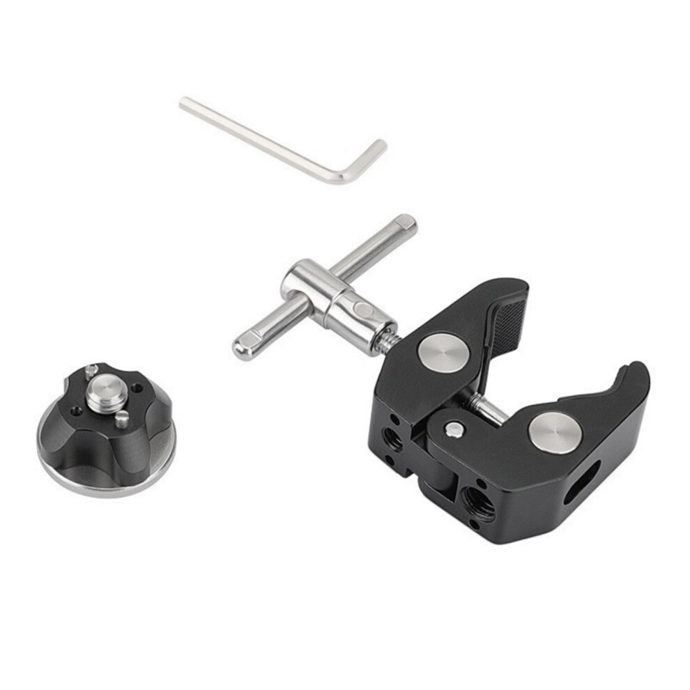 Aluminium M6 Rosette Mount Dslr Camera Rig M6 Thread Holes Clamp 7709000259496