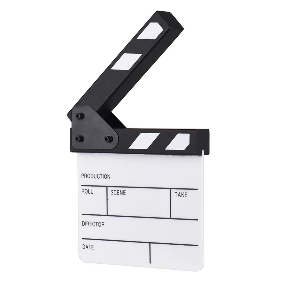 Acrylic Clapper Board Small Clapperboard Durability For Short 7709000259380