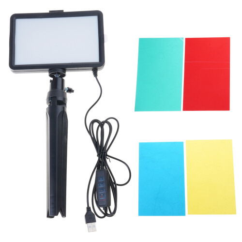 USB LED Video Light Dimmable 2700-6000K-6 inches With PTZ
