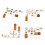 Key Button Panel Flexible Cable Board for 600D 550D 500D-500D 2