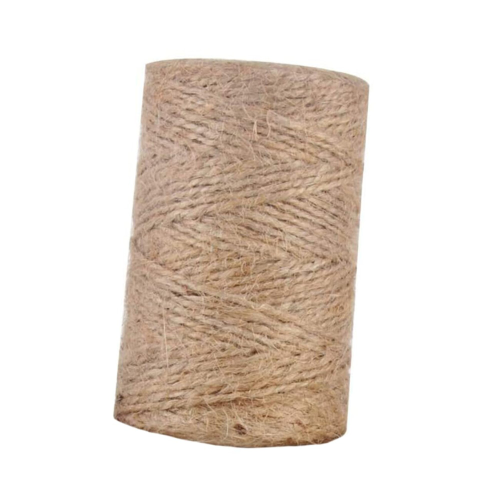 Natural Jute Yarn, Sackcloth Twine For Wrapping, Jute Rope For Crafts 9365049127394
