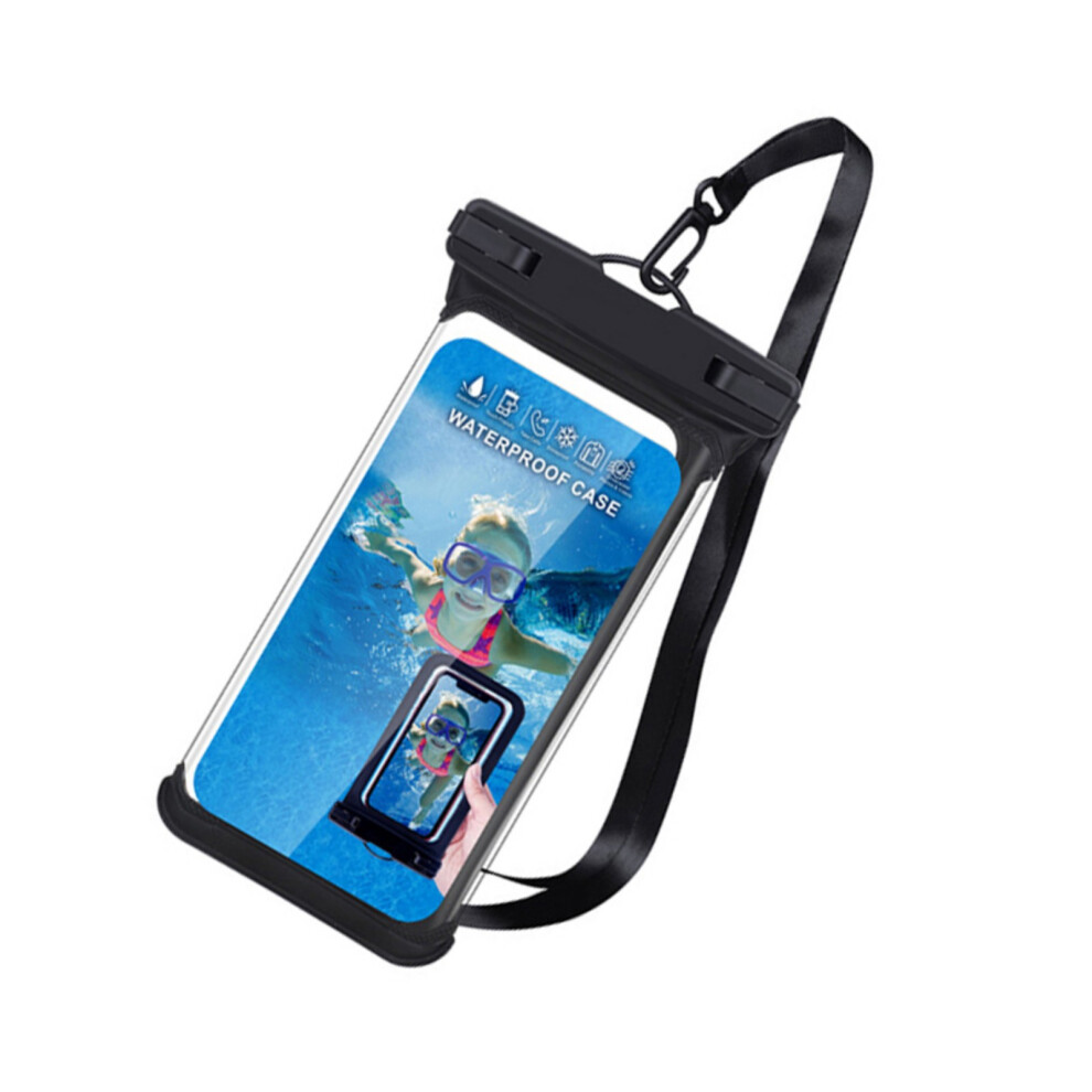 Waterproof Phone Case Bag Ipx8 Cell Phones Water- Black 7709000260577