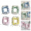 Playful Cartoon Kitten Card Protector Case Water Resistant-Pink 3
