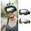 Ski Goggles Double Layer Fog Breathable Windproof Snow Protection Ref: 1100 2
