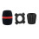 Microphone AntiRoll Rings Foam Cover Bottom Rod-  Black 1