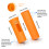 Silicone Microphones Protective Cover Set for Wireless-Red 4