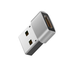 Compactly OTG USB C to USB Adapter for Easy-Silver USB2.0