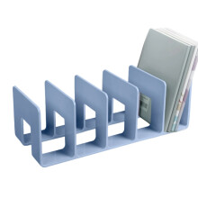 Acrylic Bookends Reading Shelf Book End File Sorter Book-Blue B
