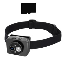 Head Mounted Sports Camera 120Degree Wide-With 128G memory