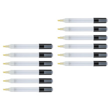 Artist Hervulbare Pen Barrels Set van 10 ABS- Schuine kop