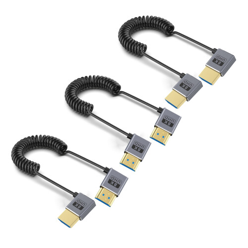 Spring Video Cable 8k60hz 48Gbps 2.1 Version Fast-right right 1